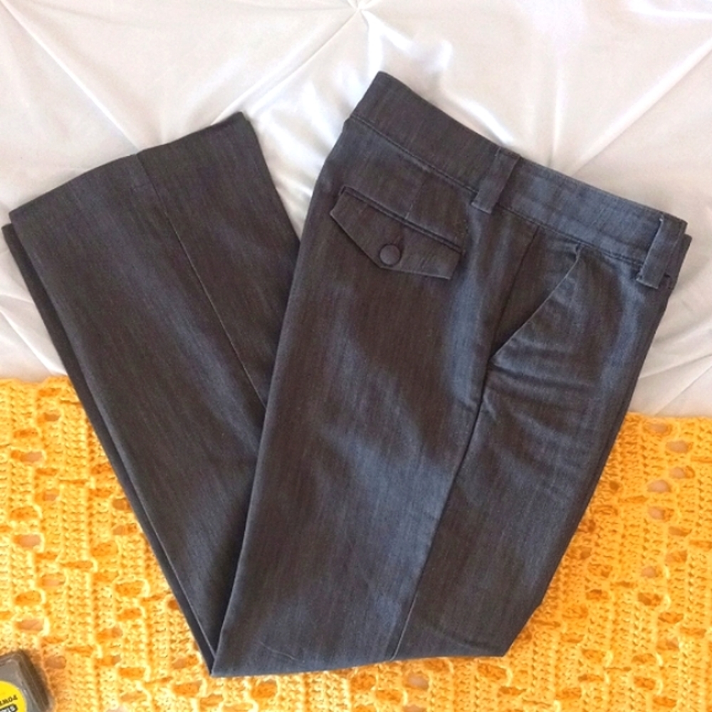 Lee Platinum Label Grey Knit Pants 8 Short
